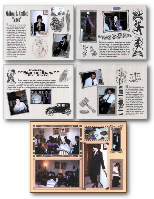7. Chicago Caper scrapbook pages 2