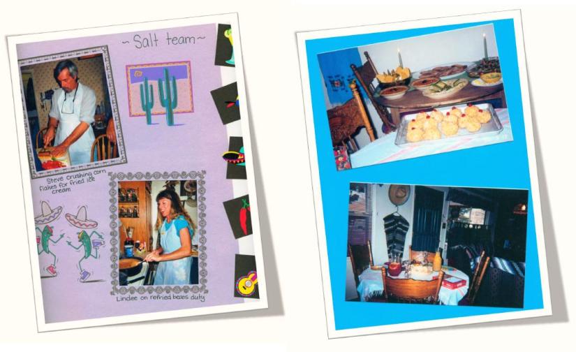 Fiesta party Scrapbook page2
