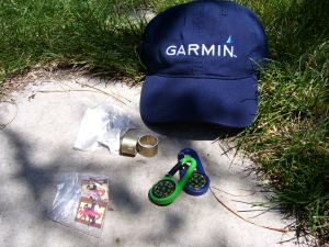 Loot from a Cache & Feathers event in Casper, WY