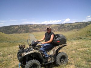 Matt on 4-wheeler