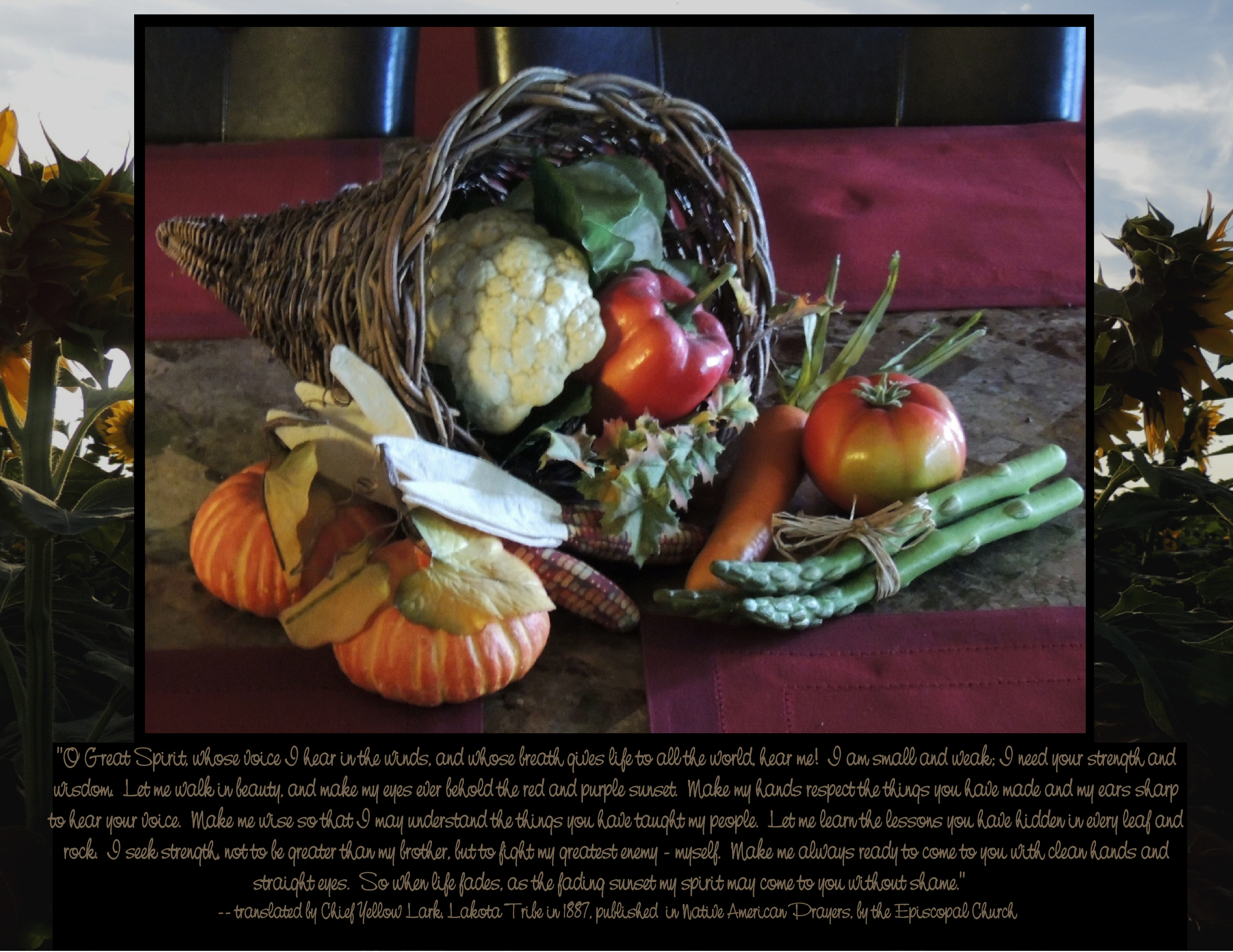 Native American prayer