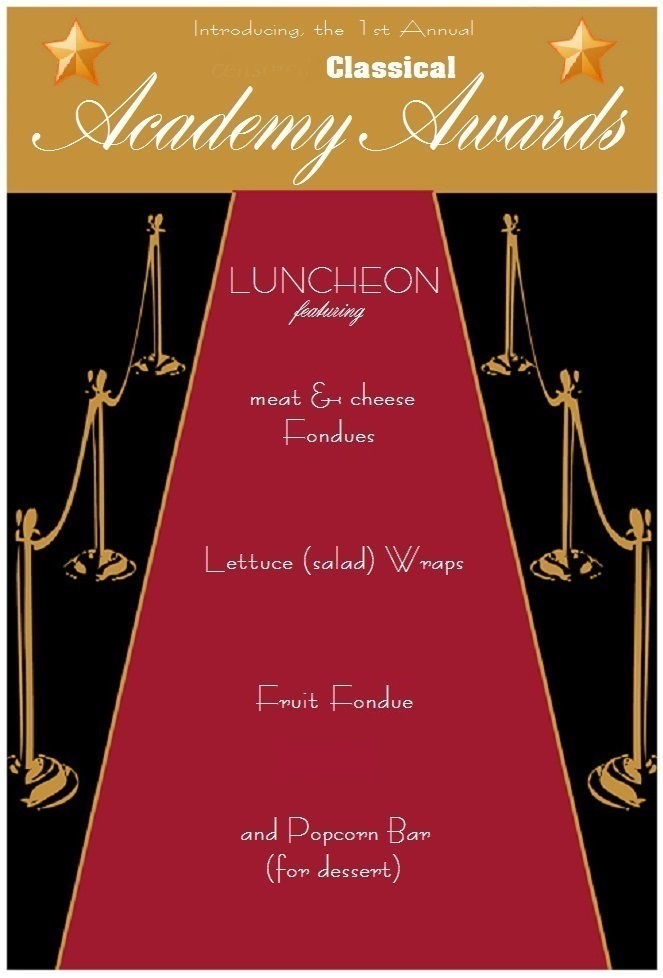 Oscar Party flier - Copy