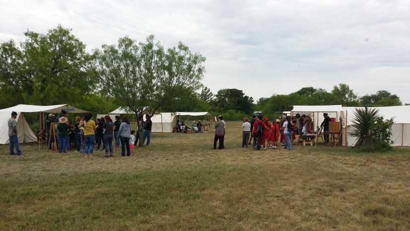 A visit to Fort Inge living history days
