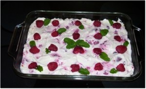 raspberry dessert
