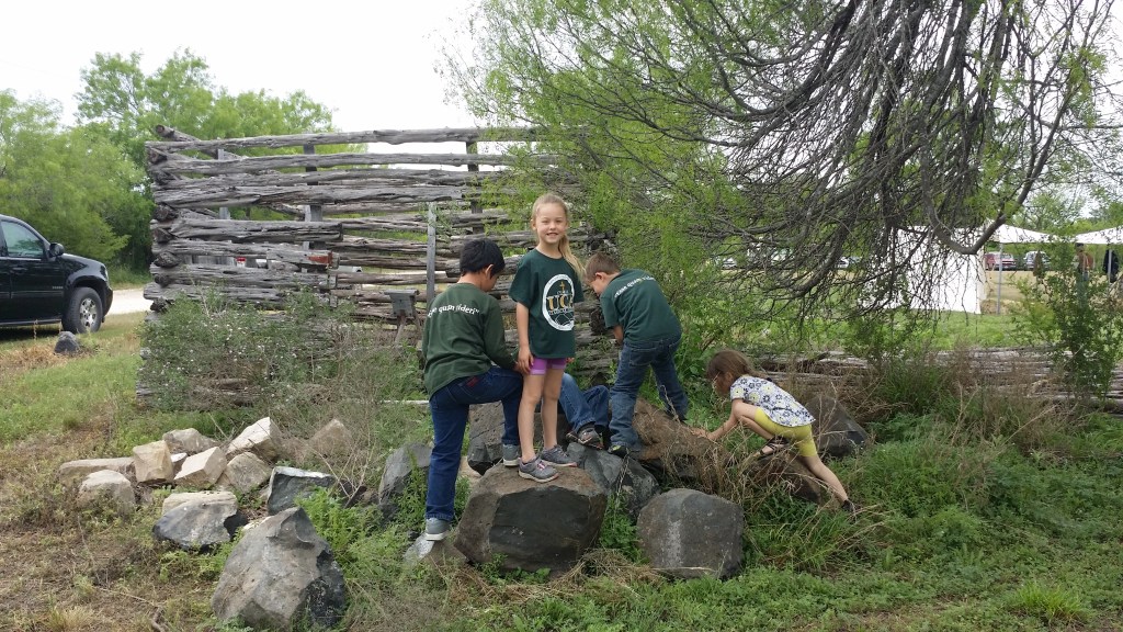 rock climbing at the fort
