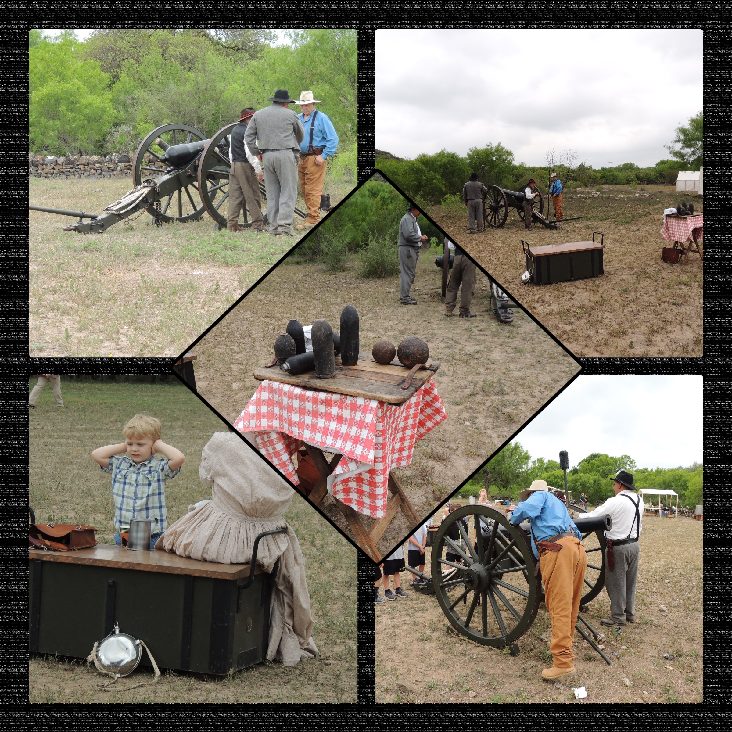 The canon at Ft Inge