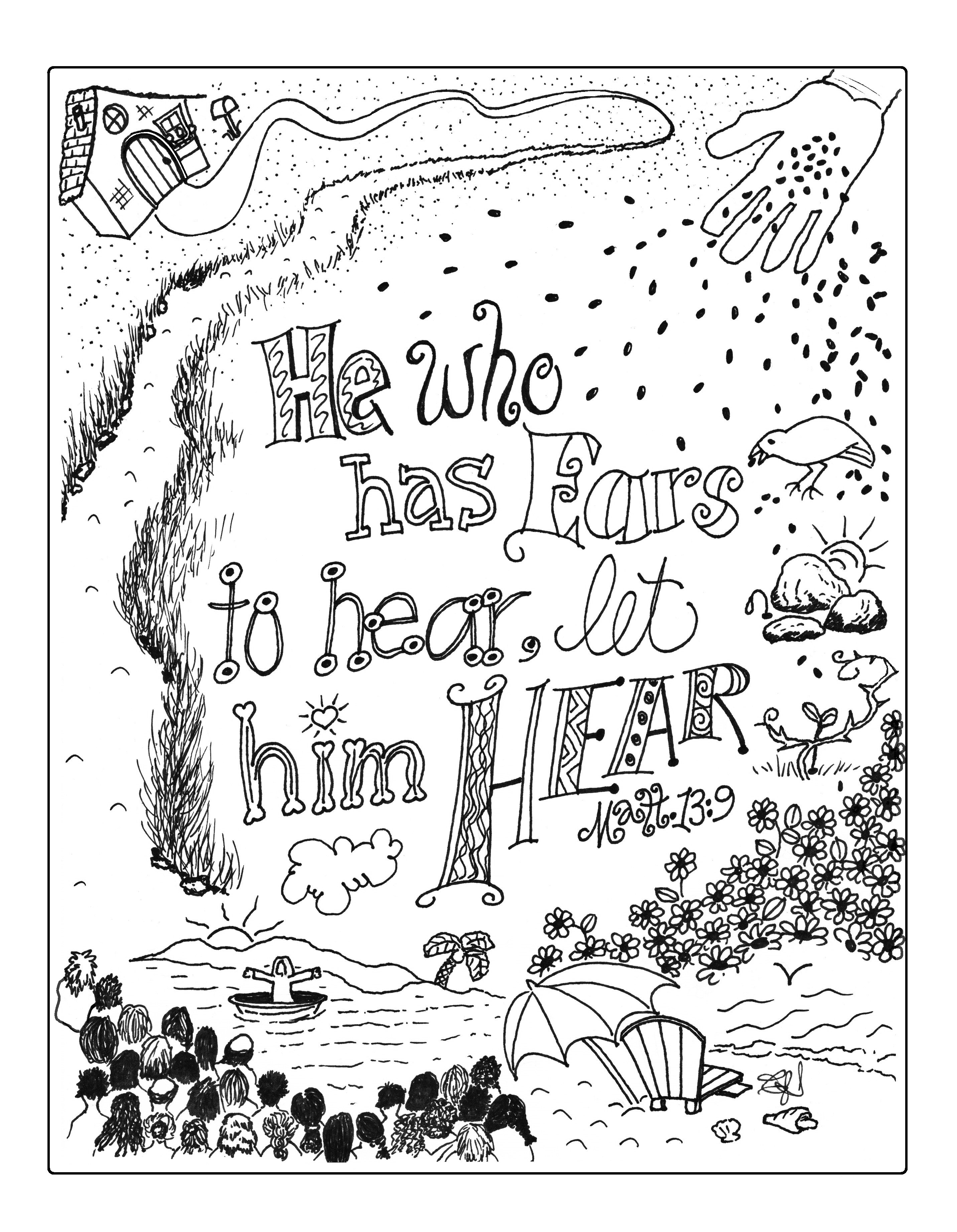 He who has ears to hear 001