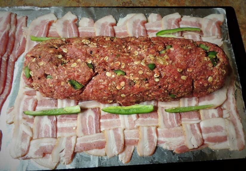 bacon wrapped meatloaf
