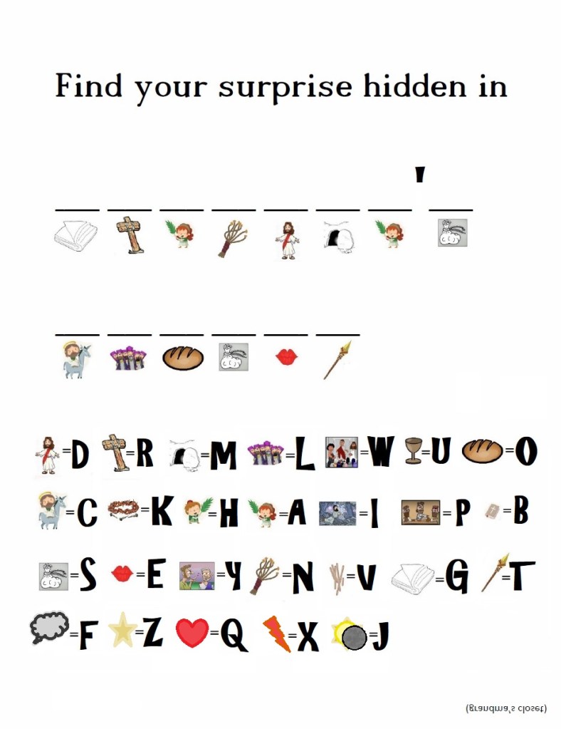 Secret Code Puzzle #1