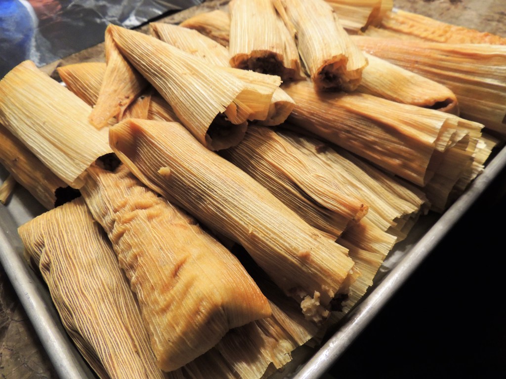 cooked tamales