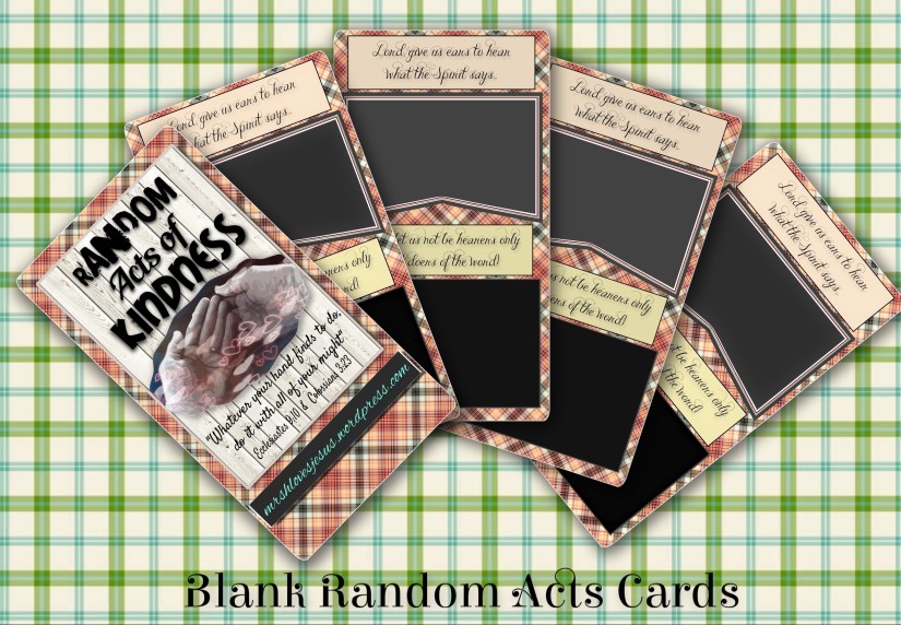 RAC blank cards