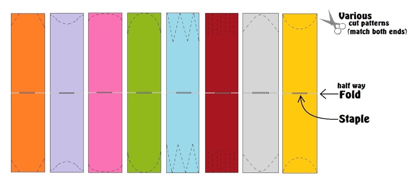 Tissue Paper Flower cuts